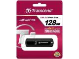 Transcend JetFlash 700 black TS128GJF700 128GB снимка №3