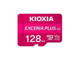 Флашка ( флаш памет ) KIOXIA microSDXC Exceria Plus G2 U3 V30, LMPL2M128GG2