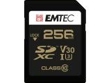 Описание и цена на Memory Card Emtec 256GB SDXC UHS-I U3 V30 SpeedIN Pro, ECMSD256GXC10SP
