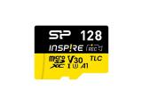 Флашка ( флаш памет ) Silicon Power MicroSDXC Inspire 128GB, Class 10, SD Adapter