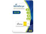 MediaRange Slider yellow, MR972 16GB снимка №2