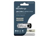Описание и цена на USB Flash MediaRange 16GB MR1951 Flash Memory Drive, Swivel Housing, Silver/Black