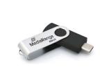 Flash ( флаш памет ) 256GB MediaRange Swivel Stick USB 3.2 Gen1 USB-C, MR1955 Флашка ( флаш памет ) MediaRange Swivel Stick USB 3.2 Gen1 USB-C, MR1955