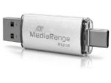 512GB MediaRange MR940-1 USB Stick, silver снимка №2 MediaRange MR940-1 USB Stick, silver 512GB снимка №2