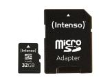Flash ( флаш памет ) 32GB Intenso MicroSDHC C4 21MB/s incl.SD Adapter 3403480 Флашка ( флаш памет ) Intenso MicroSDHC C4 21MB/s incl.SD Adapter 3403480