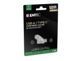 128GB Emtec Dual D280, ECMMD128GD283 снимка №3 Emtec Dual D280, ECMMD128GD283 128GB снимка №3