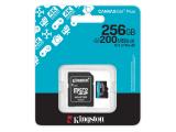 Kingston Canvas Go! Plus microSDXC A2 U3 V30 Card + Adapter  256GB снимка №3