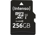 Intenso microSDXC UHS-I Professional (black, U3, Class 10), 3433492 256GB снимка №2