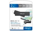 PNY DUO LINK V3 USB 3.2 OTG TYPE-A/C 2000GB снимка №5