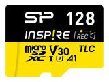 Описание и цена на Memory Card Silicon Power 128GB Inspire microSDXC C10, UHS-I U3, V30, A2, SP128GBSTXLA2V1NSP