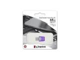 Kingston USB-Stick  64GB Kingston DataTraveler microDuo 3C retail NEW  снимка №3