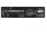 DeLock 3.5 USB 2.0 Card Reader 5 Slot + 1 x USB 2.0 Type-A, 91708  снимка №3