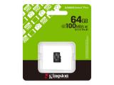 Kingston microSDXC Canvas Select Plus Gen3 A1 no Adapter, SDCS3/64GBSP 64GB снимка №2