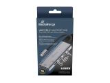 MediaRange USB Type-C 5-in-1 Multiport Adapter, Silver, MRCS511 снимка №3 MediaRange USB Type-C 5-in-1 Multiport Adapter, Silver, MRCS511 снимка №3