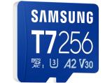 Samsung T7 microSD Card microSDXC UHS-I Card 256GB U3, V30, A2 MB-MB256T/WW 256GB снимка №2
