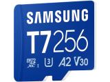 Samsung T7 microSD Card microSDXC UHS-I Card 256GB U3, V30, A2 MB-MB256T/WW 256GB снимка №3