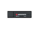 Flash ( флаш памет ) 64GB AgfaPhoto USB 3.0 black 10571 Флашка ( флаш памет ) AgfaPhoto USB 3.0 black 10571
