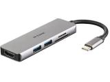 Флаш памет D-LINK DUB-M530 5-in-1 USB-C Hub mit HDMI/SD-Reader retail, DUB-M530. Цена и спецификации.