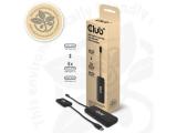 Флаш памет Club 3D USB Hub Type C > 4x USB Type C 10Gbps + 100W PD St/Bu retail, CSV-1548. Цена и спецификации.