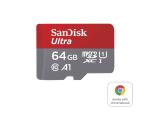 Flash ( флаш памет ) 64GB SanDisk Ultra microSDXC for Chromebook +Adapter, SDSQUAB-064G-GN6FA Флашка ( флаш памет ) SanDisk Ultra microSDXC for Chromebook +Adapter, SDSQUAB-064G-GN6FA