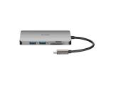 D-LINK DUB-M810 8-in-1 USB-C Hub with HDMI/USB-PD/GBE/SD-R  снимка №3