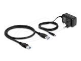 DeLock USB 10 Gbps Hub with 4 USB Type-A Ports + 1 Fast Charging Port incl. Power Supply, 64182 снимка №3 DeLock USB 10 Gbps Hub with 4 USB Type-A Ports + 1 Fast Charging Port incl. Power Supply, 64182 снимка №3