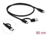 DeLock USB 10 Gbps Hub with 3 USB Type-C and 4 USB Type-A Ports, 64283  снимка №2