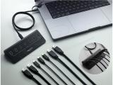 DeLock USB 10 Gbps Hub with 3 USB Type-C and 4 USB Type-A Ports, 64283  снимка №3