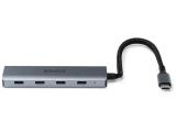 Lindy 4 Port USB 3.2 Gen 2 Typ C Hub, 43414 снимка №2 Lindy 4 Port USB 3.2 Gen 2 Typ C Hub, 43414 снимка №2
