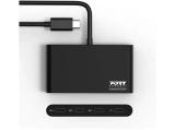 Port USB HUB TYPE C,3x USB C, 1x Type C PD 100W, 900147  снимка №5