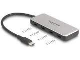 DeLock USB 10 Gbps USB Type-C Hub with 4x USB Type-C Female, 64261  снимка №2