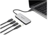 DeLock USB 10 Gbps USB Type-C Hub with 4x USB Type-C Female, 64261  снимка №3