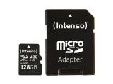 Описание и цена на Memory Card Intenso 128GB microSDXC card UHS-I Professional incl. SD Adapter, 3433491