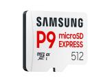 512GB Samsung P9 Express microSDXC, 800 MB/s, UHS-I 90 MB/s U3, V30, A1 SFSAMMD512GMKT0 снимка №3 Samsung P9 Express microSDXC, 800 MB/s, UHS-I 90 MB/s U3, V30, A1 SFSAMMD512GMKT0 512GB снимка №3