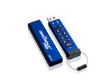 Flash ( флаш памет ) 128GB iStorage datAshur Pro blue / black, IS-FL-DA3-256-128 Флашка ( флаш памет ) iStorage datAshur Pro blue / black, IS-FL-DA3-256-128