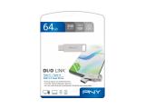64GB PNY Duo Link OTG Type-A/C, P-FDI64GDULINKTYC-GE снимка №3 PNY Duo Link OTG Type-A/C, P-FDI64GDULINKTYC-GE 64GB снимка №3