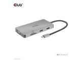 Club 3D CSV-1594 USB‑C 5Gbps 9‑in‑1 Hub HDMI 4K60Hz VGA USB‑A×2 RJ45 SD/MicroSD USB‑C Female снимка №2 Club 3D CSV-1594 USB‑C 5Gbps 9‑in‑1 Hub HDMI 4K60Hz VGA USB‑A×2 RJ45 SD/MicroSD USB‑C Female снимка №2