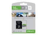 PNY Elite MicroSDHC 85MB/s +Adapter, P-SDU16GU185GW-GE 16GB снимка №2
