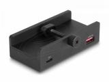 DeLock USB Хъб, 4 порта, 5 Gbps, 2 x USB-A, 2 x USB-C, 64262  снимка №2