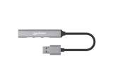 Manhattan 4Port USB-A Hub 3x480Mbit/s 1xGbit/s USB-A connector, 168427  снимка №3