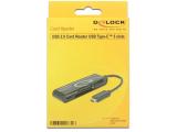 DeLock Card Reader USB2.0-C Stecker 5 Slots 91739 снимка №2 DeLock Card Reader USB2.0-C Stecker 5 Slots 91739 снимка №2