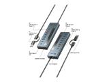 ICY BOX 9-in-1 Hub USB 3.2 with Type-C/Type-A connector, IB-HUB1743-CPD  снимка №2