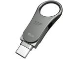 Silicon Power C80 Silver, SP016GBUC3C80V1S 160GB снимка №2