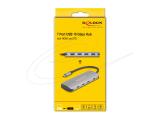 DeLock 7 Port USB 10 Gbps Hub and 4K HDMI output with USB Type-C connection and PD 3.0 90W, 64323 снимка №4 DeLock 7 Port USB 10 Gbps Hub and 4K HDMI output with USB Type-C connection and PD 3.0 90W, 64323 снимка №4