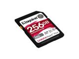 Флашка ( флаш памет ) Kingston Canvas React Plus V60 SDXC for 4K professional UHS-II SDR2V6/256GB