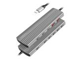 LogiLink  Hub 10+1 Port, USB-C to 8xUSB-C 3.2 + 2xUSB-A 3.2, UA0415  снимка №3