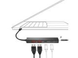 LogiLink Hub 4 Port, USB-C to 2xUSB-C 3.2 + 2xUSB-A 3.2, UA0412 снимка №4 LogiLink Hub 4 Port, USB-C to 2xUSB-C 3.2 + 2xUSB-A 3.2, UA0412 снимка №4