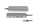 LogiLink Hub 4+1 Port, USB-C to 2xUSB-C 3.2 + 2xUSB-A 3.2, UA0413 снимка №4 LogiLink Hub 4+1 Port, USB-C to 2xUSB-C 3.2 + 2xUSB-A 3.2, UA0413 снимка №4