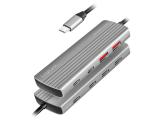 LogiLink  7+1 Port, USB-C to 5xUSB-C 3.2 + 2xUSB-A 3.2, UA0414  снимка №3