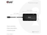 Club 3D CSV-2552 9‑in‑1 Dual HDMI USB‑C Hub PD 100W снимка №5 Club 3D CSV-2552 9‑in‑1 Dual HDMI USB‑C Hub PD 100W снимка №5